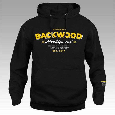 Backwood Hooligans Trademark huppari, ilman vetoketjua
