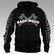 Backwood Hooligas® The Axes hoodie with zipper