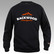 Backwood Hooligans® Sweatshirt with orange print