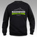 Backwood Hooligans® Latitude Sweatshirt with green print