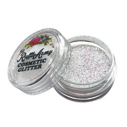 Soap Bubble IRIDESCENT WHITE glitter