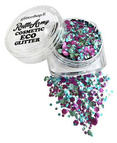 Peacock Parade ECO glitter mix SPARKLE
