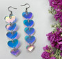 Hologrammihohtoiset TWINKLE TWINKLE LITTLE HEART -korvakorut