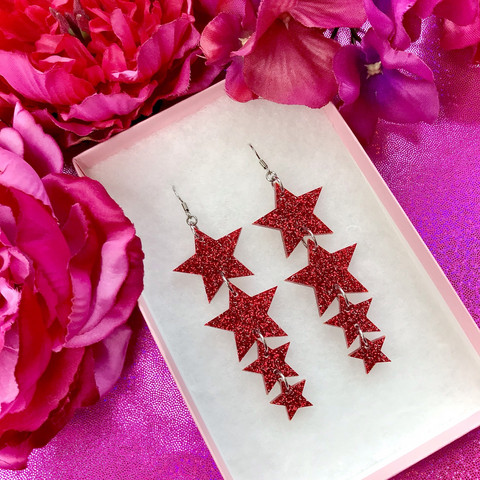 TWINKLE TWINKLE BIG STAR -glitterkorvakorut