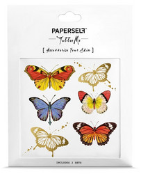 Siirtotatuointi vintageperhoset