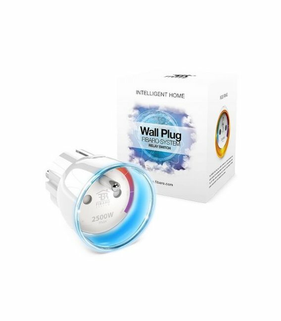 FIBARO Wall Plug ZWave Plus Älypistoke KOTIAUTOMAATIOKAUPPA.FI