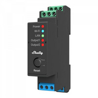 Shelly Pro 2 DIN-kiskorele 2x16A - LAN-, WiFi- ja Bluetooth
