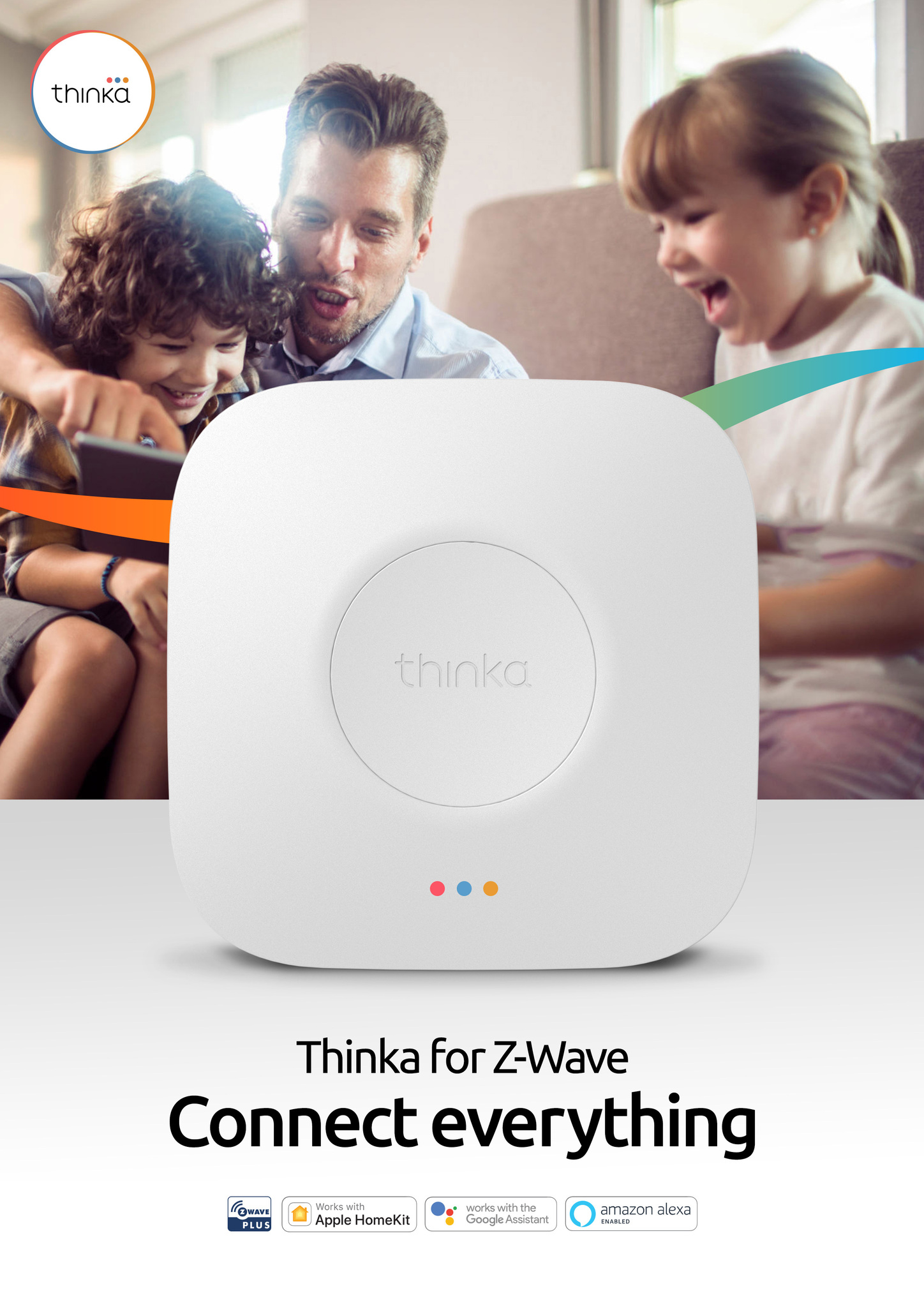 Thinka for ZWave Apple HomeKit ZWave Hubi KOTIAUTOMAATIOKAUPPA.FI