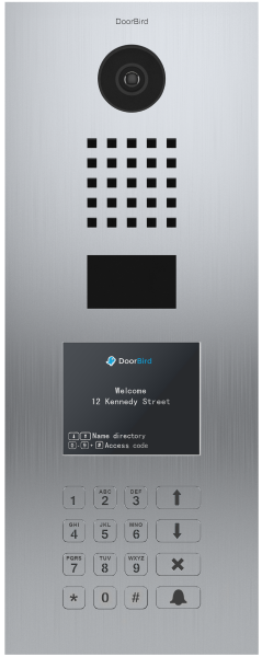 Doorbird  D21DKV IP Video Oviasema ja Video Ovikello