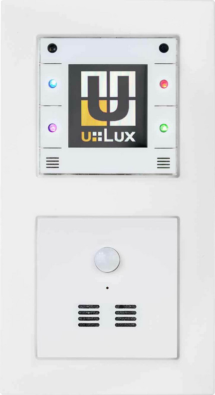 u::Lux AddOn PIR + ilmankosteus (rH) + lämpötila musta