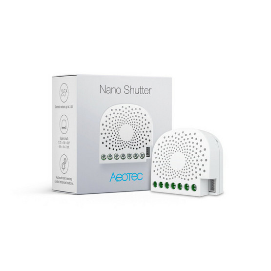 AEOTEC - Z-Wave+ Nano Shutter verho-ohjain
