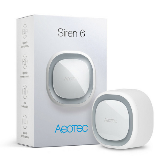AEOTEC - Z-Wave+ Siren 6 Sireeni