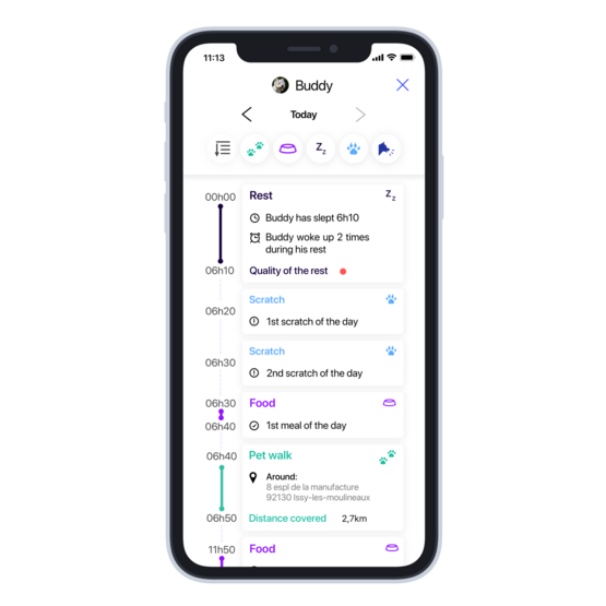 Invoxia Pet tracker - lemmikkipaikannin