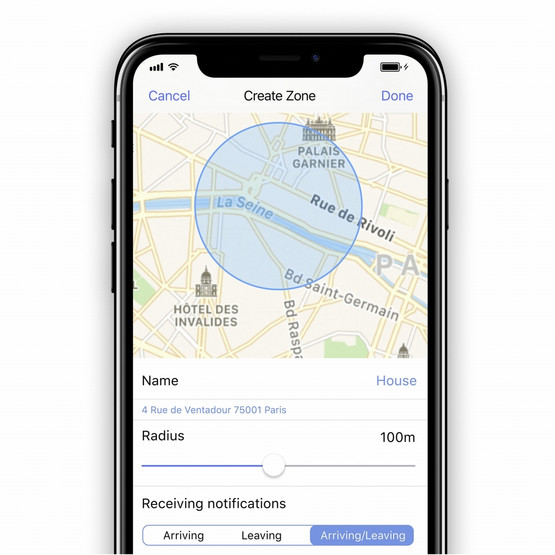 Invoxia GPS Tracker - Laite ja ajoneuvopaikannin