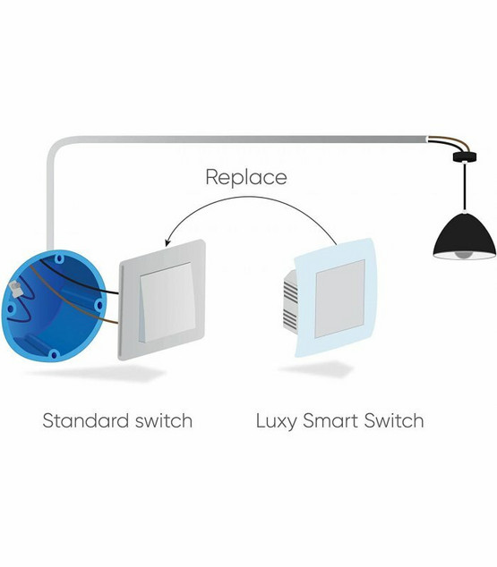 QUBINO Luxy Smart Switch - Älykytkin