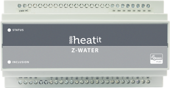 Heatit Z-Water - 10 piirinen Z-wave Lämmitysohjain