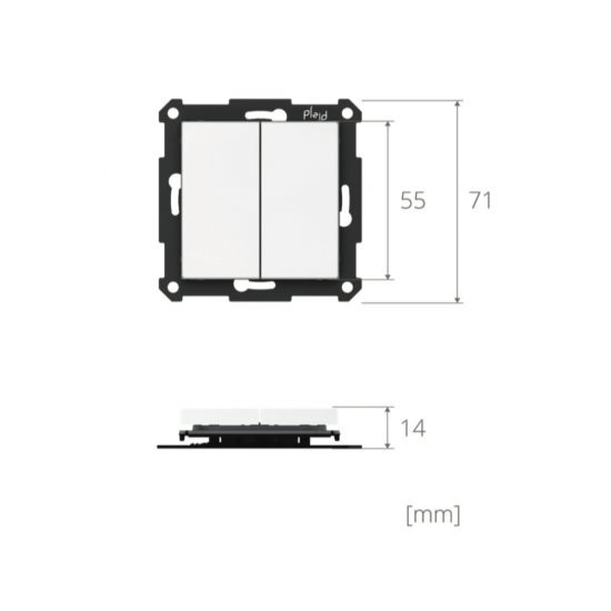 Plejd Langaton painike WPH-01-EX Bluetooth - Elko