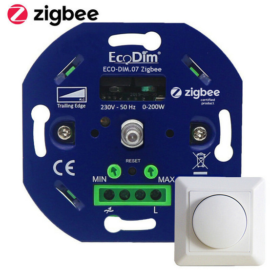 ECODIM - Smart LED Kierrettävä himmennin - Zigbee 3.0 200W Pro