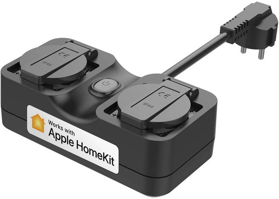 Meross Smart Outlet älypistorasia ulkokäyttöön Homekit, Alexa, Google