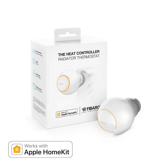 FIBARO - Heat Controller Bluetooth HomeKit - Patteritermostaatti