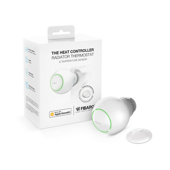 FIBARO - Heat Controller Bluetooth HomeKit - Patteritermostaatti + anturi