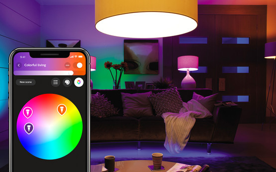 Philips Hue White and Color Ambiance Aloituspakkaus E27 - 3/2/1