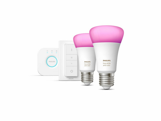 Philips Hue White and Color Ambiance Aloituspakkaus E27 - 2/1/1