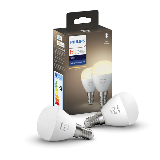 Philips Hue White E14 - LED kruunulamppu P45
