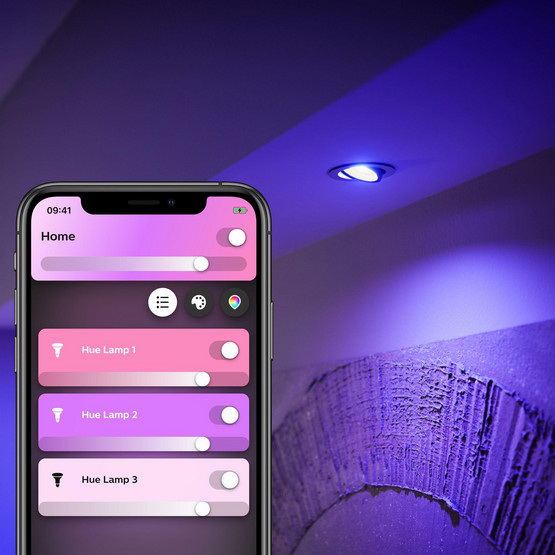 Philips Hue White and Color Ambiance GU10 - LED lamppu