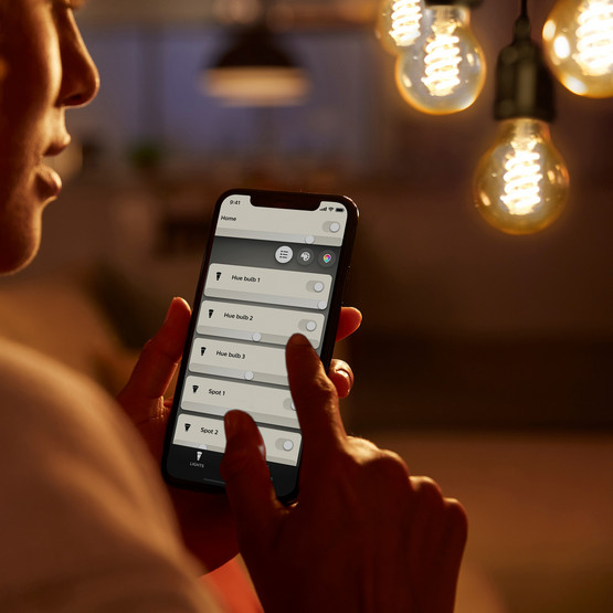 Philips Hue White E27 - Filament LED lamppu Edison Large