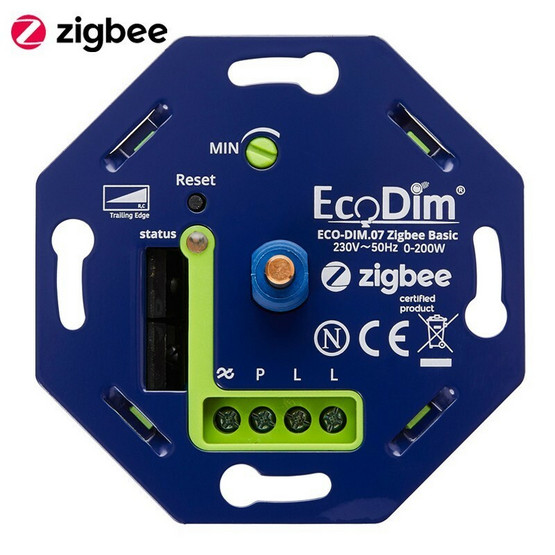 ECODIM - Smart LED Kierrettävä himmennin - Zigbee 3.0 200W BASIC