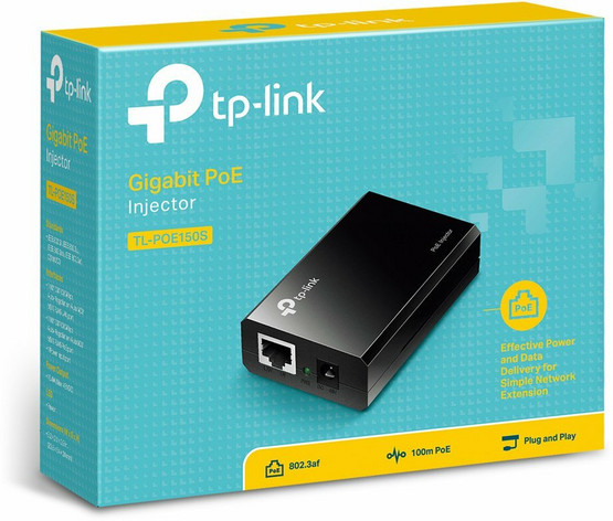 TP-Link Gigabit PoE-injektori TL-POE150S