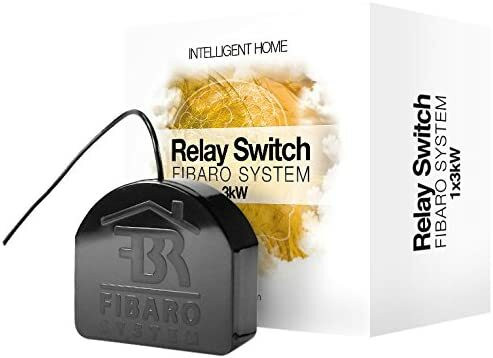 FIBARO - Single Switch Z-Wave - Relemoduuli 3kW - Huom. määräale!