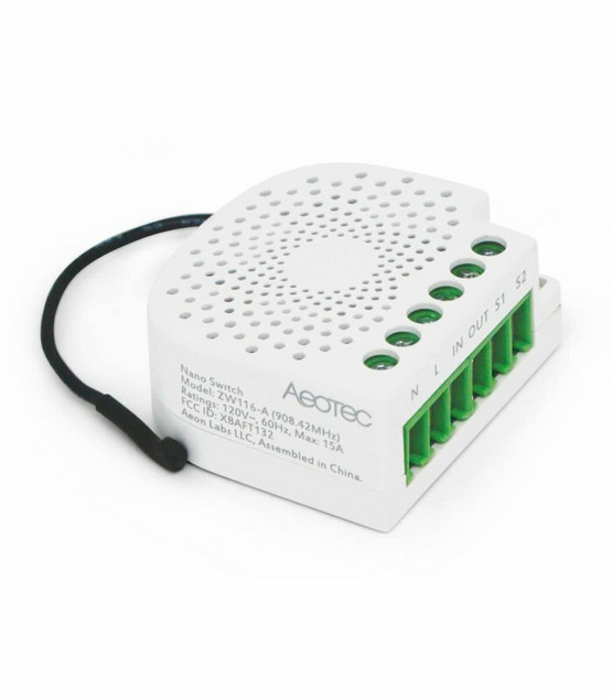 AEOTEC - Z-Wave+ Nano Switch 1x10A