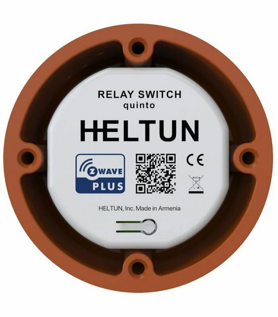 HELTUN Quinto Relay Switch - Z-Wave Plus Rele 5x5A