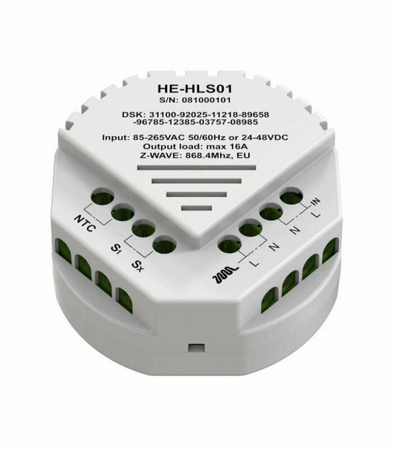 HELTUN High Load Switch - Z-Wave Plus Rele 16A