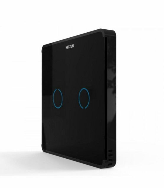 HELTUN Touch Panel Switch Duo - Z-Wave+ Painikerele 2-osainen