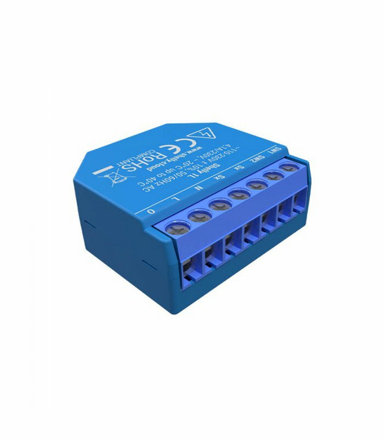 Shelly 1L - Rele 1x4A (Wifi) - toimii ilman nollajohdinta