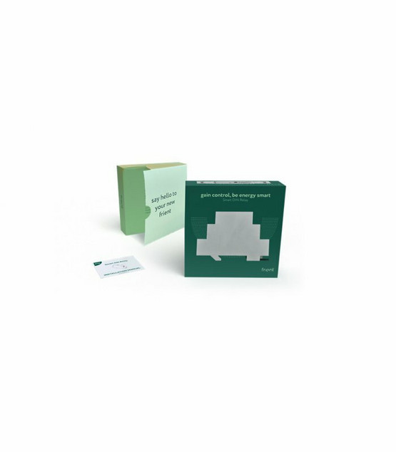 Frient Smart DIN Relay - Zigbee DIN-kiskorele 16A