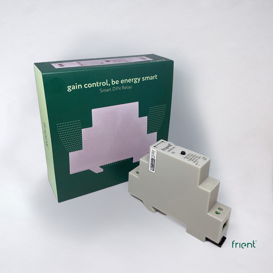 Frient Smart DIN Relay - Zigbee DIN-kiskorele 16A