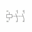 ABB ESB16-20N-14 ESB Current Protection / 12V AC/DC Coil, 2-Pole 2 Shutters / 16A, Safety