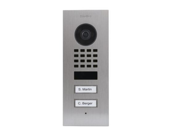 DoorBird IP Video Oviasema - D1102V-P Pinta-asennus