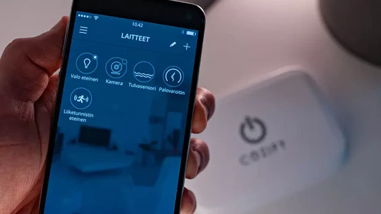 Cozify ION - älykoti- ja kotiautomaatiohubi