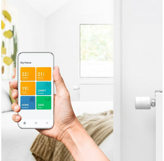 Tado Smart Rad. Thermostat StarterKit V3+ Patteritermostaatti Aloitus