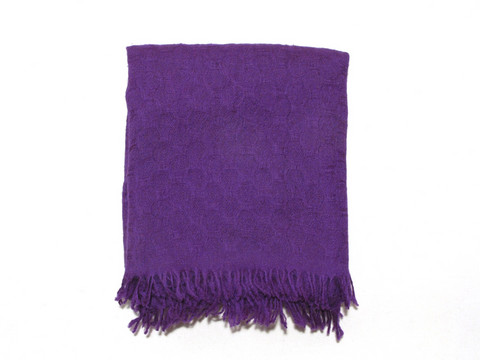 Mongolian Cashmere stoola, lankakuvio, liila