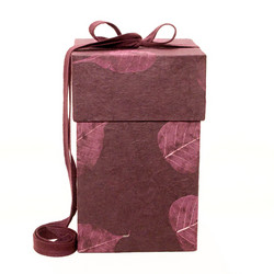 C14 pipal, wine red, cube M