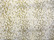 50x75cm luonnonvalkoinen FF/20, painettu pikkukukka valkoinen/kulta, rypytetty
