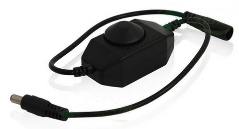 LED Himmennin Quick, 12V/24W, 24V/48W, musta