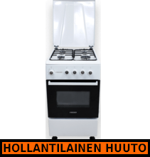 Kaasuliesi 50x60cm Frezzer FF5402 valkoinen - HOLLANTILAINEN HUUTOKAUPPA!