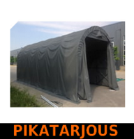 Pressutalli Prohall 9m x 4,5m, korkeus 3,5m, 500g/m2 - PIKATARJOUS!
